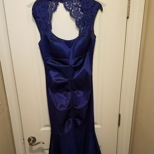 Royal Blue Ball Gown